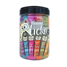 Finesse Licko Creamy Treat Health 14g x 60s (2 tubs), FS-0363 (2 tubs), cat Wet Food, Finesse, cat Food, catsmart, Food, Wet Food